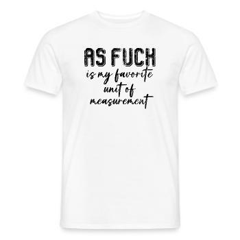 UnknownDesign - Men's T-Shirt - white - Front - AI Model Male 178 dark (178cm)