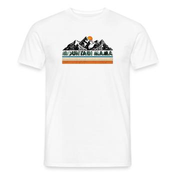 Berg Mama - Männer T-Shirt - Weiß - Vorne - AI Model Male 178 dark (178cm)