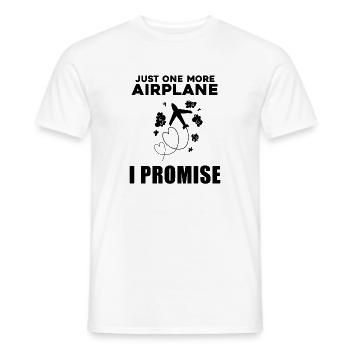 Cadeau de pilote d’avion - T-shirt homme - blanc - Devant - AI Model Male 178 dark (178cm)