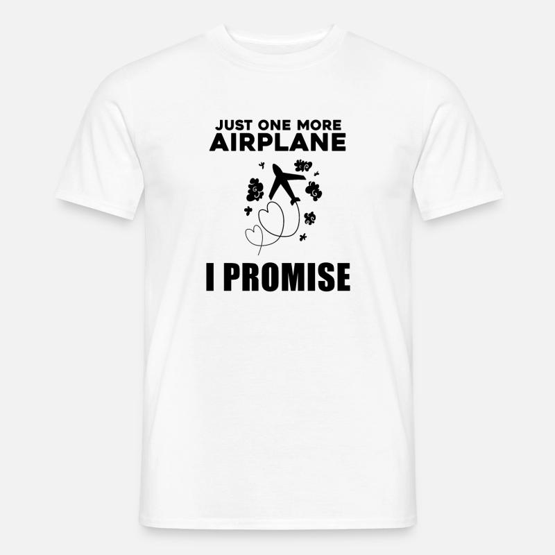 Flugzeuge Flugzeug Pilot Geschenk - Männer T-Shirt - Weiß