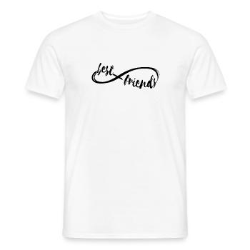 Best friends forever - Männer T-Shirt - Weiß - Vorne - AI Model Male 178 dark (178cm)