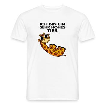 Teamleiter Giraffe Trainer Leitung Chef - Männer T-Shirt - Weiß - Vorne - AI Model Male 178 dark (178cm)