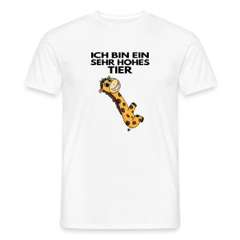 Teamleiter Giraffe Trainer Leitung Chef - Männer T-Shirt - Weiß - Vorne - AI Model Male 178 dark (178cm)