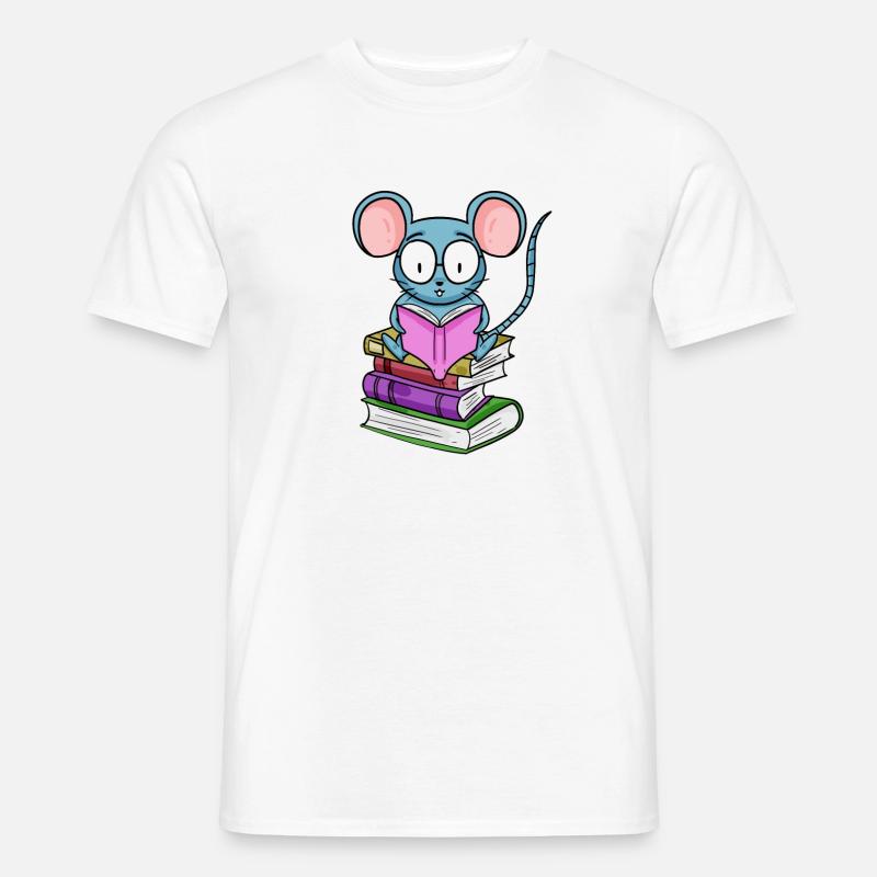 Read Book Books Reader Gift - Men’s T-shirt - white