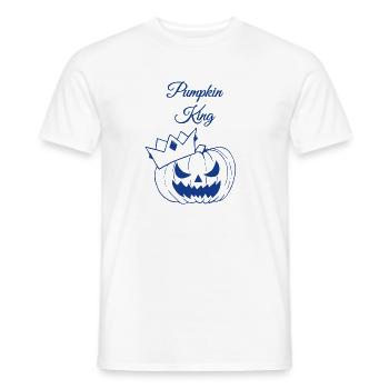 Roi Citrouille - T-shirt homme - blanc - Devant - AI Model Male 178 dark (178cm)