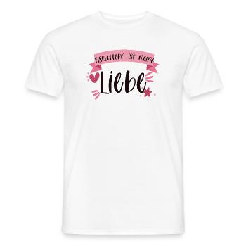 Eisklettern Klettern Eispickel Winter Eis Geschenk - Männer T-Shirt - Weiß - Vorne - AI Model Male 178 dark (178cm)