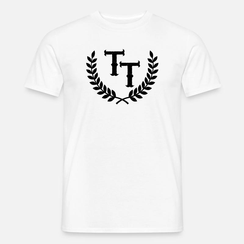 T.T. - Männer T-Shirt - Weiß