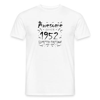 1952 - Männer T-Shirt - Weiß - Vorne - AI Model Male 178 dark (178cm)