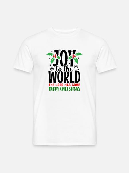 Kerstmis, kerstmis, kerstmis, kerstmis, kerstmis - Mænd T-shirt - hvid