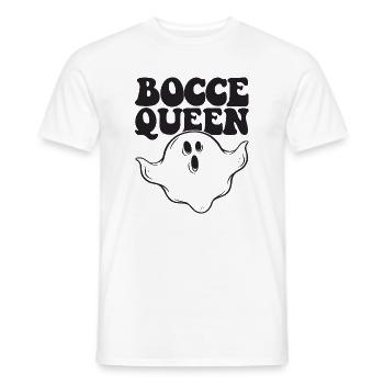 Bocce Queen Boules Ball Halloween Costume Boule - Men's T-Shirt - white - Front - AI Model Male 178 dark (178cm)