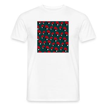 persische motive, Paysleymuster grüntöne - Männer T-Shirt - Weiß - Vorne - AI Model Male 178 dark (178cm)