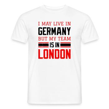 London - Männer T-Shirt - Weiß - Vorne - AI Model Male 178 dark (178cm)