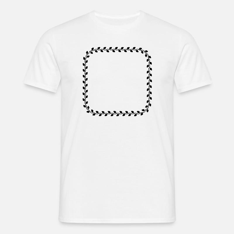 Rahmenblech - Männer T-Shirt - Weiß