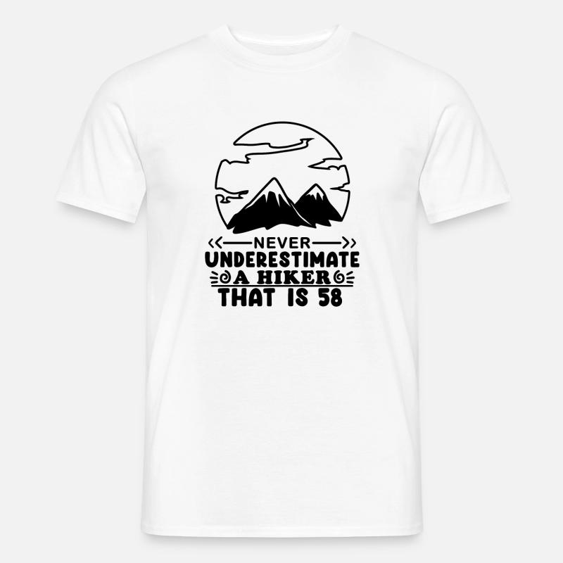 v - Männer T-Shirt - Weiß