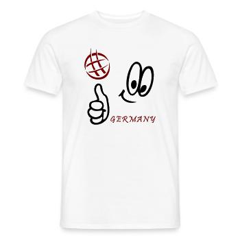 Handball 2023 - T-shirt homme - blanc - Devant - AI Model Male 178 dark (178cm)