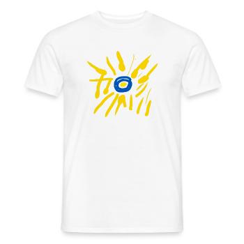 Sonnenblume - Männer T-Shirt - Weiß - Vorne - AI Model Male 178 dark (178cm)