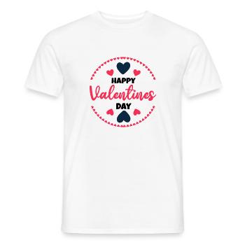 Valentinstag, Valentinstag, Valentinstag - Männer T-Shirt - Weiß - Vorne - AI Model Male 178 dark (178cm)