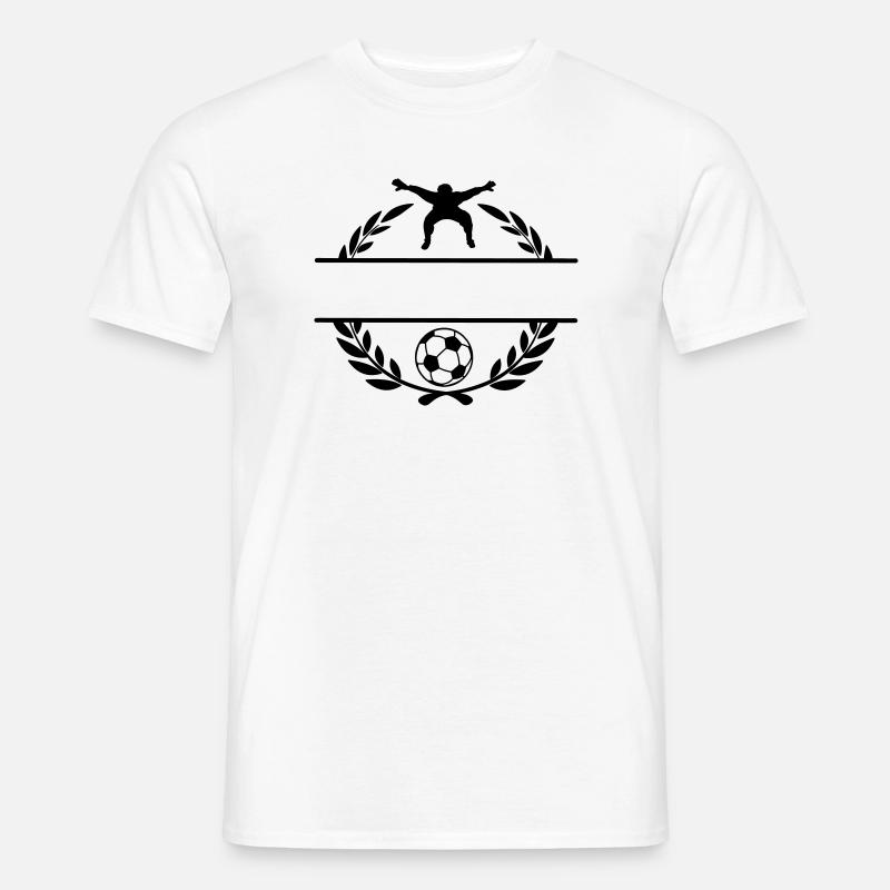 Fußball 1 - Männer T-Shirt - Weiß