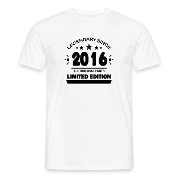 2016 - Promotion 2016 - T-shirt homme - blanc - Devant - AI Model Male 178 dark (178cm)