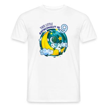 9 Years Birthday Boy Gift - Men's T-Shirt - white - Front - AI Model Male 178 dark (178cm)