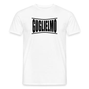 Name T-Shirt Guglielmo T-Shirt Geschenkidee - Männer T-Shirt - Weiß - Vorne - AI Model Male 178 dark (178cm)