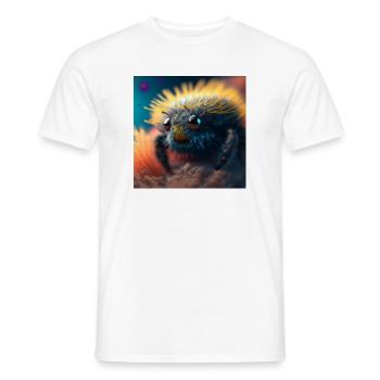 Photo macro creature 05 - Men's T-Shirt - white - Front - AI Model Male 178 dark (178cm)