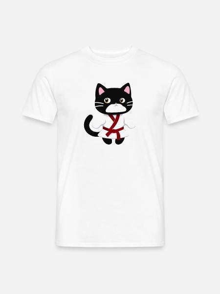ticker, Happy Colorful Owl portant des écouteurs, kaw - T-shirt homme - blanc