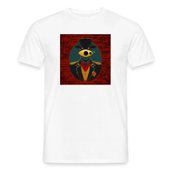 Conspiracy 02 - T-shirt homme - blanc - Devant - AI Model Male 178 dark (178cm)