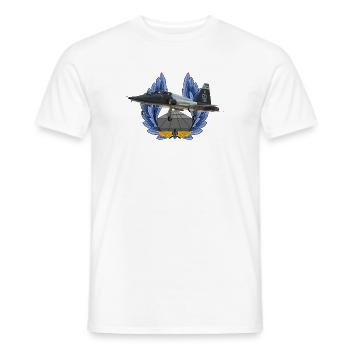 T-38C Talon - T-shirt homme - blanc - Devant - AI Model Male 178 dark (178cm)