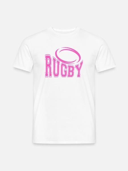 Women's Rugby - Women's Rugby Fans T-Shirt - Männer T-Shirt - Weiß