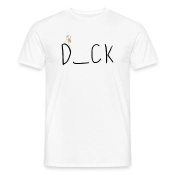 Quiz Canard - T-shirt homme - blanc - Devant - AI Model Male 178 dark (178cm)