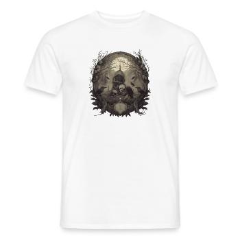 Gothic - Men's T-Shirt - white - Front - AI Model Male 178 dark (178cm)