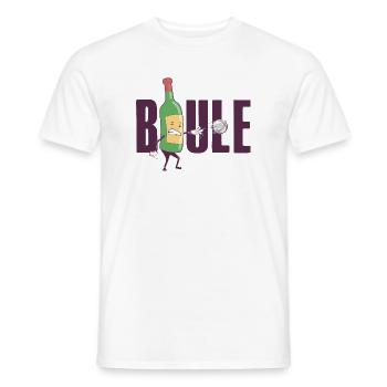 Boules de Boccia Boules de Boules de Boules de Boules de Boccia Tenue de pétanque - T-shirt homme - blanc - Devant - AI Model Male 178 dark (178cm)