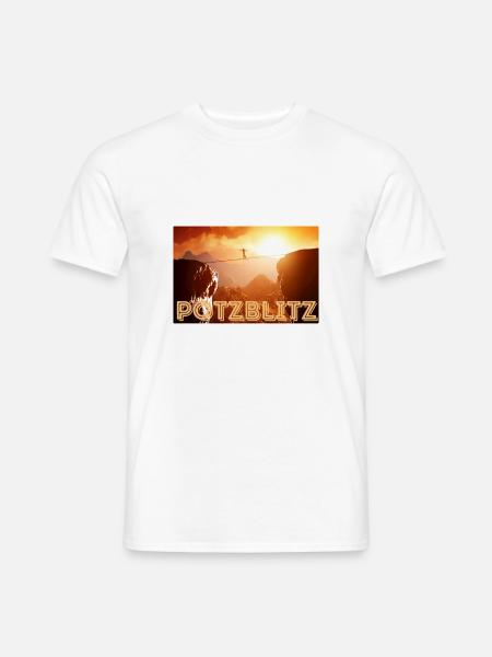 Potzblitz - Wortschätze - vergessene Wörter - Männer T-Shirt - Weiß
