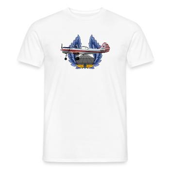 Yak-52 - T-shirt homme - blanc - Devant - AI Model Male 178 dark (178cm)