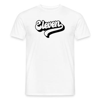Elf 11. Geburtstag Kinder Jungen Mädchen 11 Jahre alt - Männer T-Shirt - Weiß - Vorne - AI Model Male 178 dark (178cm)