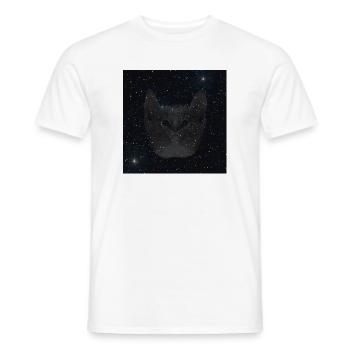Kätzchen, sternen muster, schenken Weihnachten - Männer T-Shirt - Weiß - Vorne - AI Model Male 178 dark (178cm)
