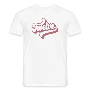 Twelve 12th Birthday For Girls 12 Years Old - Men's T-Shirt - white - Front - AI Model Male 178 dark (178cm)