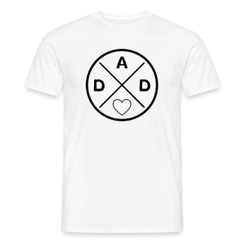 Meilleur papa - T-shirt homme - blanc - Devant - AI Model Male 178 dark (178cm)