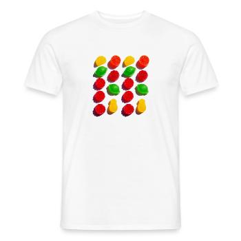 Sweets - Men's T-Shirt - white - Front - AI Model Male 178 dark (178cm)