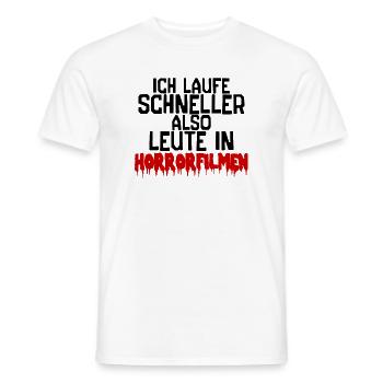 Fernsehabend Statement Movies Kino Nacht Filme - Männer T-Shirt - Weiß - Vorne - AI Model Male 178 dark (178cm)