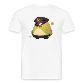 Avocat de police - T-shirt homme - blanc - Devant - AI Model Male 178 dark (178cm)