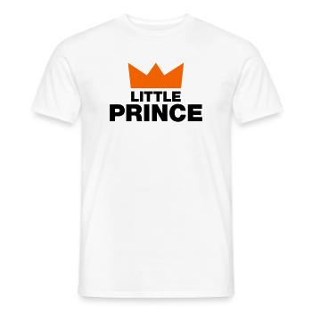 Little Prinz / 2 Farben - Männer T-Shirt - Weiß - Vorne - AI Model Male 178 dark (178cm)
