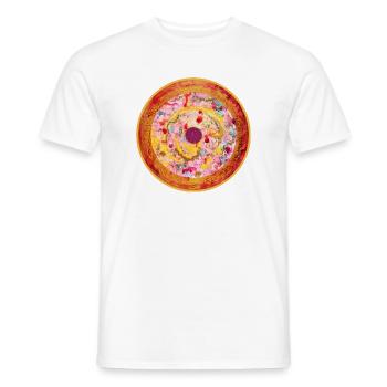 Stargate Healing of Pain - Sonja Ariel - Men's T-Shirt - white - Front - AI Model Male 178 dark (178cm)