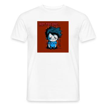 Geek - Nicht top 01 - Männer T-Shirt - Weiß - Vorne - AI Model Male 178 dark (178cm)