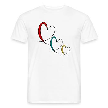 CHRISTMAS. YEAR. ANNIVERSARY. RETIREMENT. DAD. MAMAM. - Men's T-Shirt - white - Front - AI Model Male 178 dark (178cm)