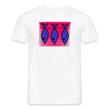 RETIREMENT. HAPPY RETIREMENT. HAPPY RETIREMENT - Men's T-Shirt - white - Front - AI Model Male 178 dark (178cm)