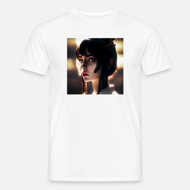 AKEMI Bellezza radiosa - T-shirt uomo - bianco