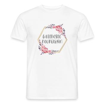 Neurologin Ärztin Doktorin Beruf Geschenk - Männer T-Shirt - Weiß - Vorne - AI Model Male 178 dark (178cm)
