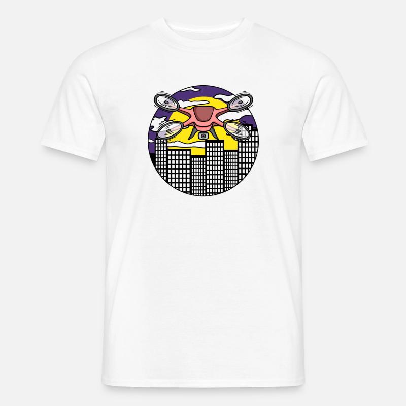 Drone Drone Drones - T-shirt homme - blanc